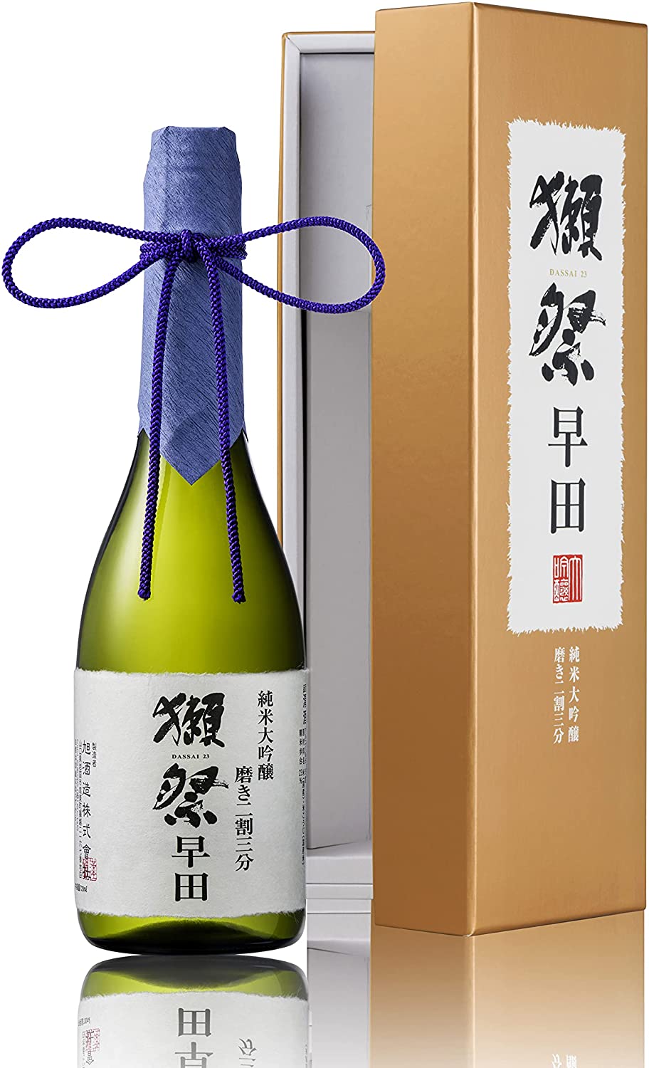 선물용】닷사이 준마이다이긴죠 23 720ml X 2종 사케묶음 [상자포함]<br><small>獺祭　純米大吟醸 720ml [ 日本酒 ギフトBox ] X 2本</small>