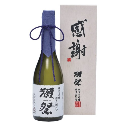 선물용】닷사이 준마이다이긴죠 23 720ml X 2종 사케묶음 [상자포함]<br><small>獺祭　純米大吟醸 720ml [ 日本酒 ギフトBox ] X 2本</small>