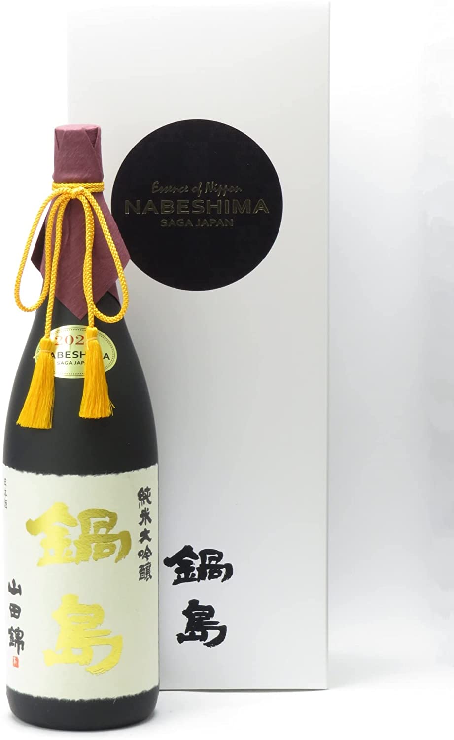 나베시마 준마이다이긴죠 야마타니시키 SAGA JAPAN 1800ml<br><small>鍋島  純米大吟醸 山田錦35% SAGA JAPAN 1800ml</small>