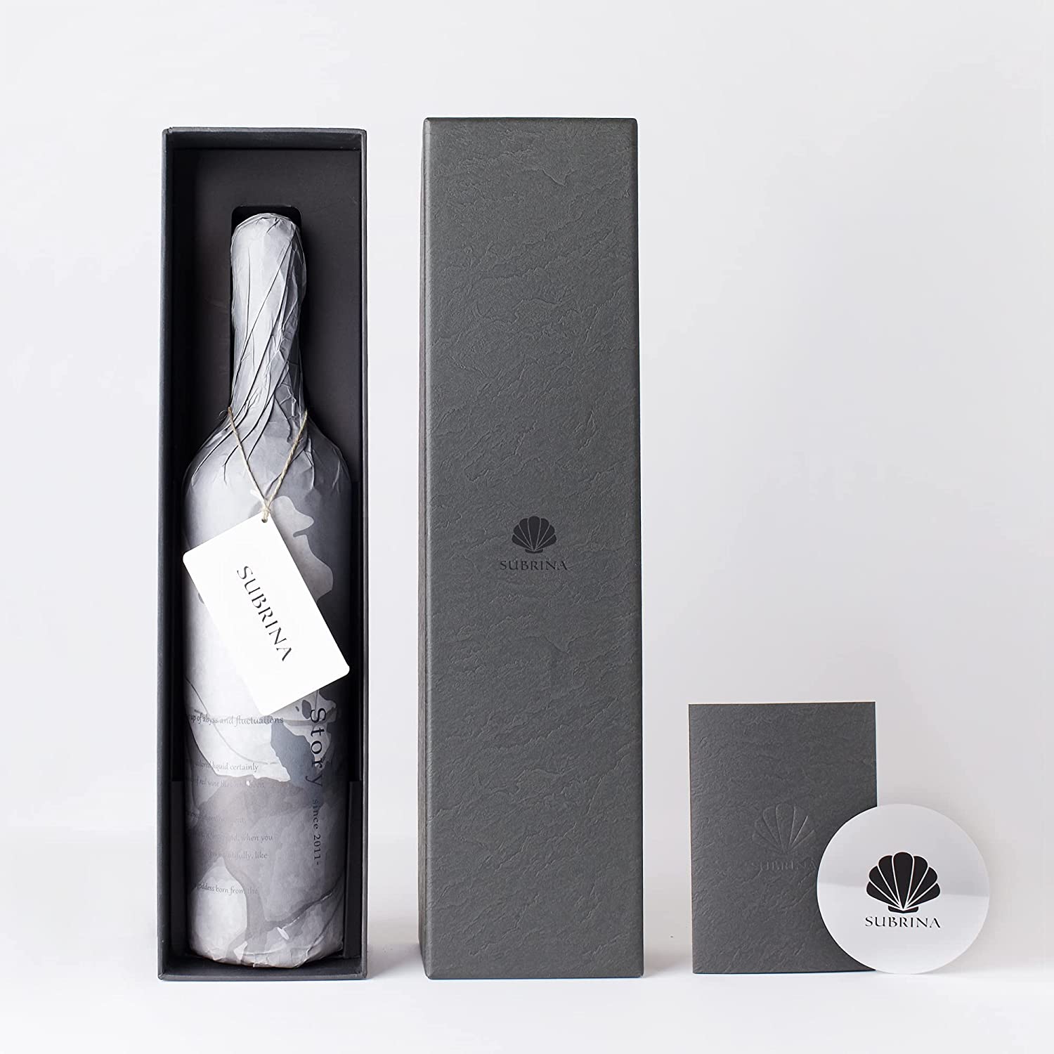 해저에서 숙성된 와인 - SUBRINA 750ml <br><small>海底で熟成されたワイン - SUBRINA (ギフトボックス付 2020 ACT4) サブリナ 赤 シラー フルボディ 750ml</small>