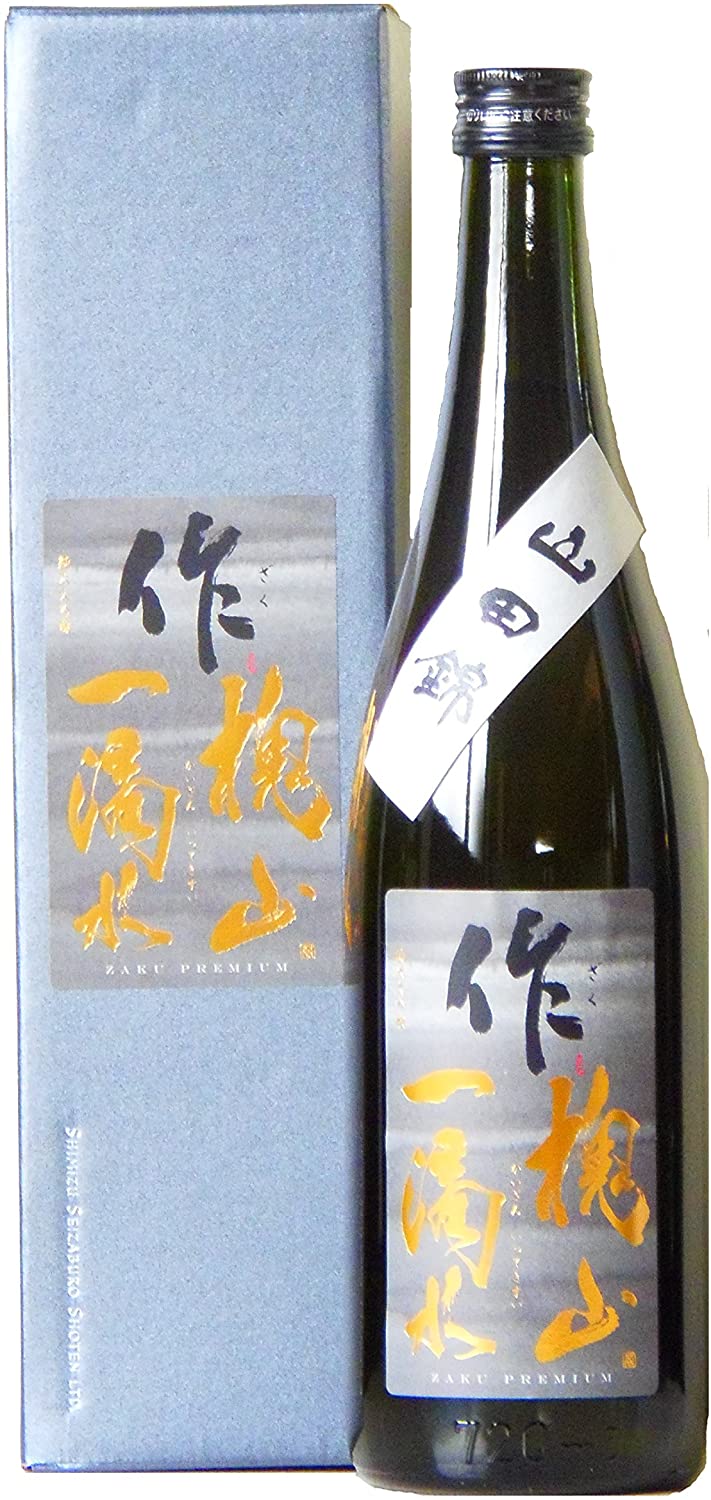 자쿠 가미야마잇테키 준마이다이긴조 720 / 1800ml X 1本 <br><small>作 槐山一滴水 純米大吟醸 720 / 1800ml X 1本</small>