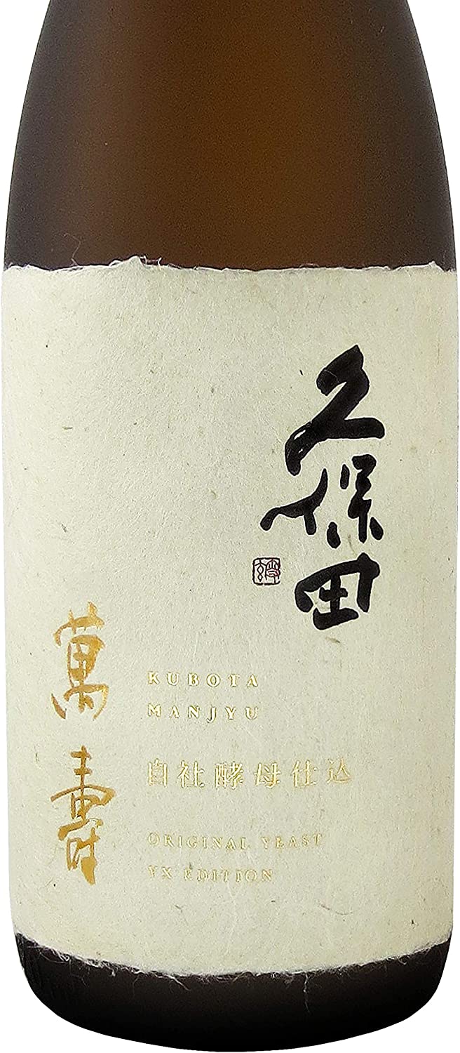 쿠보타 만쥬 자사 효모 제조 720ml X 1병<br><small>久保田 萬寿 自社酵母仕込み 720ml X 1本</small>