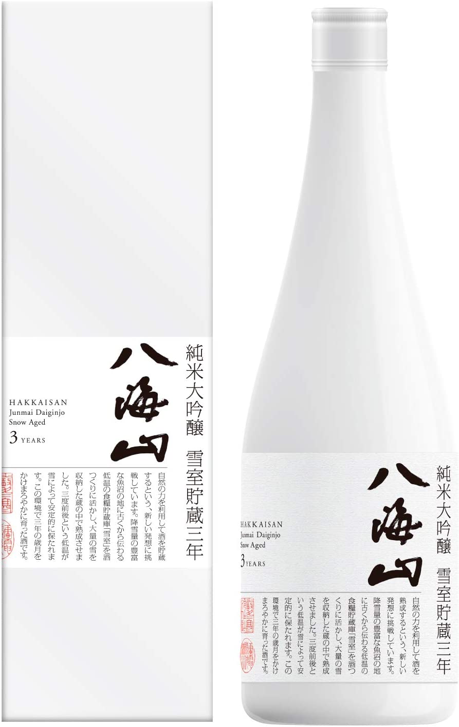 니카타현 쿠보타 만쥬 + 핫카이산 유키시즈 저장3년 720ml X 2종<br><small>新潟県 久保田 萬寿 + 八海山 雪室貯蔵三年 720ml X 2 種</small>