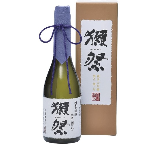 선물용】닷사이 23 DX 720ml X 1병 + 나베시마 다이긴죠 특A야마타니시키 720ml X 1本<br><small>獺祭 純米大吟醸 磨き二割三分 DX 720ml X１本＋鍋島 大吟醸 特A山田錦 720ml X１本</small>