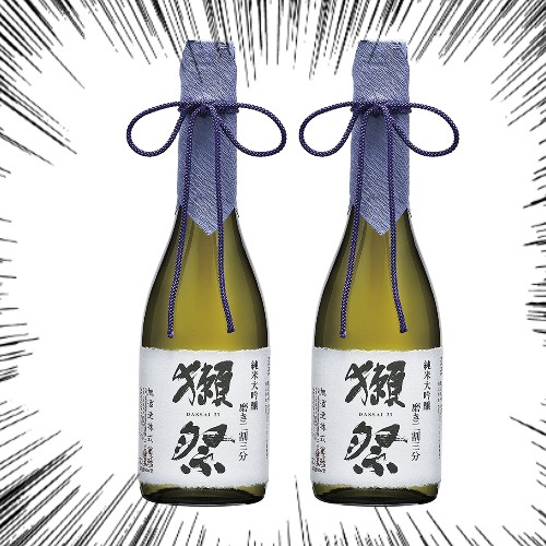 추천사케] 닷사이 23 720ml  X 2병<br><small>獺祭(だっさい) 純米大吟醸 磨き二割三分 720ml X2本</small>